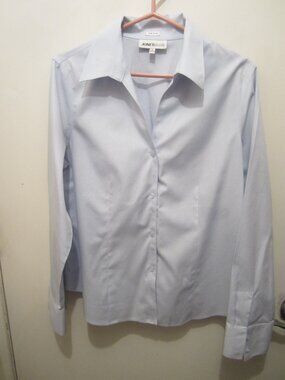 Blouse, Jones New York Size 14, Pastel Blue